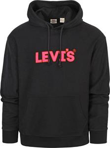 Levis Levi's Hoodie Relaxed Schwarz