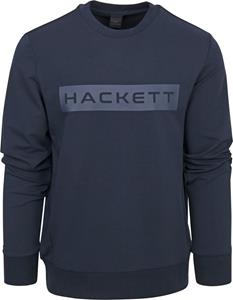 Hackett Pullover Logo Navy