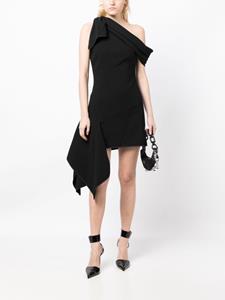 Maticevski Asymmetrische mini-jurk - Zwart