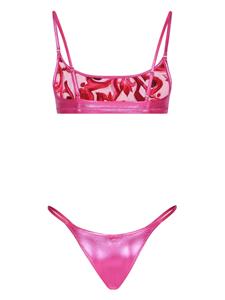 Dolce & Gabbana Glanzende bikini - Roze
