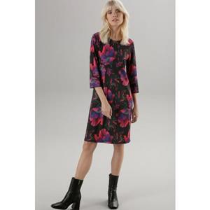 Aniston SELECTED Jerseykleid, mit Blumendruck in Knallfarben - NEUE KOLLEKTION