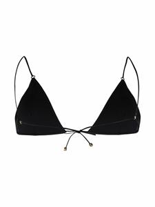 Stella McCartney Triangel bikinitop - Zwart