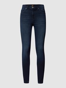 Lee 5-Pocket-Jeans Damen Jeans SCARLETT HIGH WORN EBONY (1-tlg)