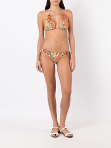 Clube Bossa Bikinislip met bloemenprint - Oranje
