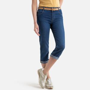 ANNE WEYBURN 3/4 jeans in stretch denim