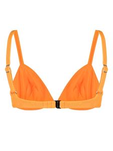Form and Fold Triangel bikinitop - Oranje