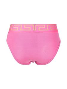 Versace Bikinislip met logoband - Roze