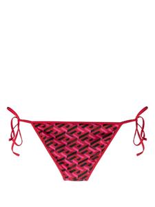 Versace Bikinislip met print - Rood