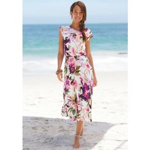 Beachtime Midi-jurk met bloemenprint