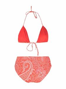 ETRO Bikini met paisley-print - Oranje