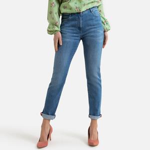 ANNE WEYBURN Rechte regular jeans, stretch denim