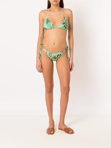Lygia & Nanny Bikini met tropische print - Groen