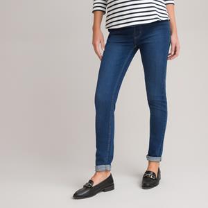 LA REDOUTE COLLECTIONS Skinny jeans voor zwangerschap, bandeau, bio katoen