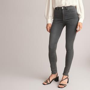 LA REDOUTE COLLECTIONS Skinny jeans met hoge taille