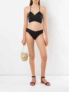 Brigitte Gewikkelde bikini - Zwart