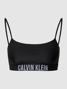 Calvin Klein Underwear Bikinitop met labeldetail, model 'INTENSE POWER'