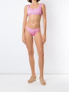 Amir Slama Bikini met luipaardprint - Roze