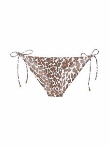 Tory Burch Bikinislip met luipaardprint - Bruin