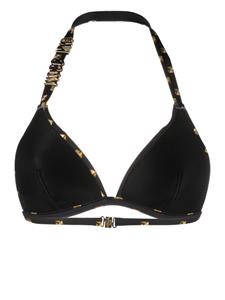 Moschino Bikinitop met grafische print - Zwart