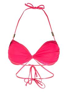 Moschino Bikini met halternek - Roze