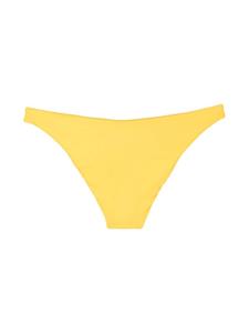 Moschino Bikinislip met logopatch - Geel