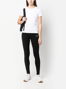 Ea7 Emporio Armani Legging met logoprint - Zwart