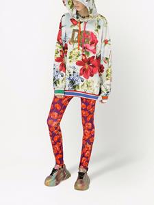 Dolce & Gabbana Legging met bloemenprint - Paars
