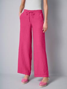 Alba moda Broek met bindbandje  Pink