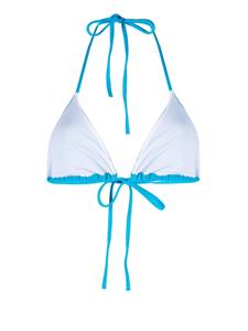 Dsquared2 Triangel bikinitop - Blauw