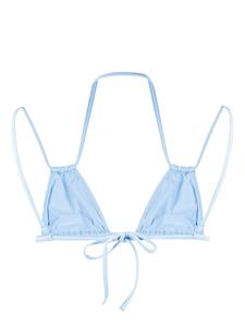 BONDI BORN Triangel bikinitop - Blauw