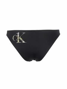 Calvin Klein Bikinislip met logoprint - Zwart