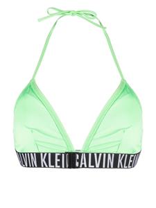 Calvin Klein Triangel bikinitop - Groen
