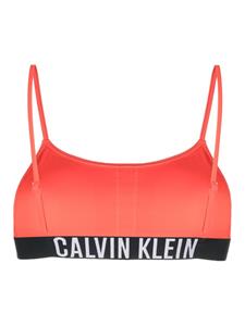 Calvin Klein Bikinitop met print - Rood