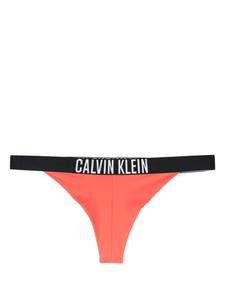 Calvin Klein Bikinislip met logoband - Rood