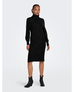 Only Tricotjurk ONLSASHA L/S ROLLNECK DRESS NCA KNT