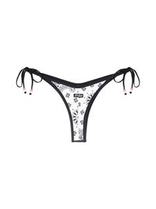 MC2 Saint Barth Bikinislip met paisley-print - Zwart