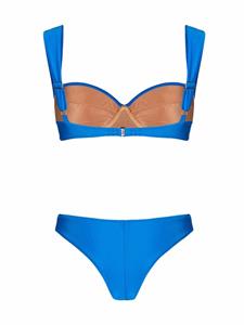 Noire Swimwear Glanzende bikini - Blauw