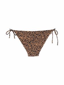 Nanushka Bikinislip met dierenprint - Bruin