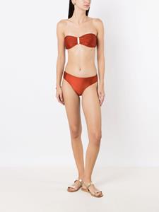 Lygia & Nanny Mid waist bikini - Bruin