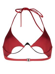 Mugler Bikini met halternek - Rood
