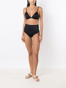 Brigitte High waist bikinislip - Zwart