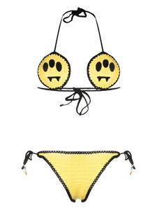 BARROW Bikini met logoprint - Geel