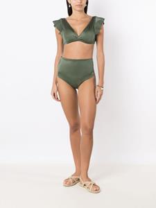Brigitte High waist bikini - Groen