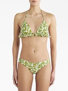 ETRO Bikinitop met bloemenprint - Groen