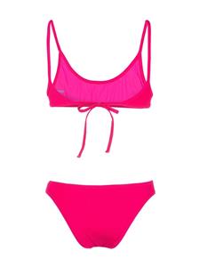 The Attico Bikini met ronde hals - Roze