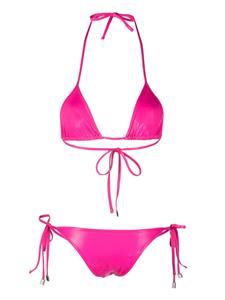 The Attico Triangel bikini - Roze