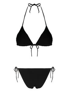 Ermanno Scervino Bikini met macramé detail - Zwart