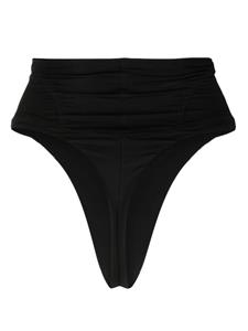 Mugler High waist bikinislip - Zwart