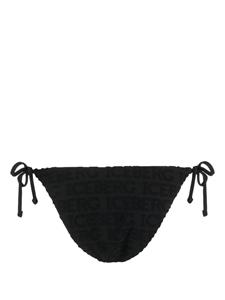 Iceberg Bikinislip met logo - Zwart