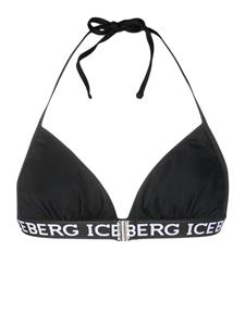 Iceberg Bikinitop met halternek - Zwart